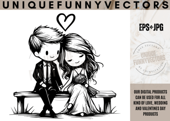Charming Couple Illustrations: 324 Ways to Express Love