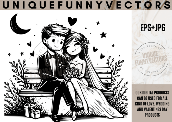 Charming Love Characters: The Ultimate Wedding Art Collection