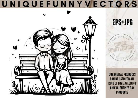 Charming SVG Characters for Wedding & Love Projects