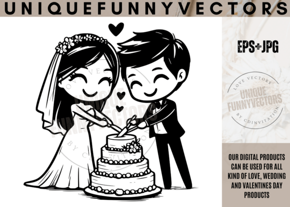 Charming Vectors for Wedding & Love Projects
