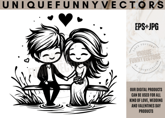 Charming Wedding Couple Svg Designs for Creative Projects