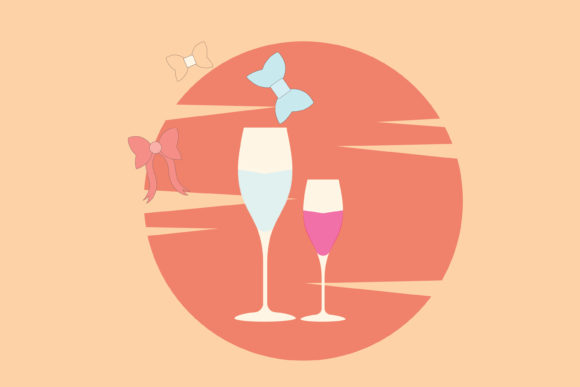 Drinks Romantic Wedding Reception: A Typeface for Timeless Elegance