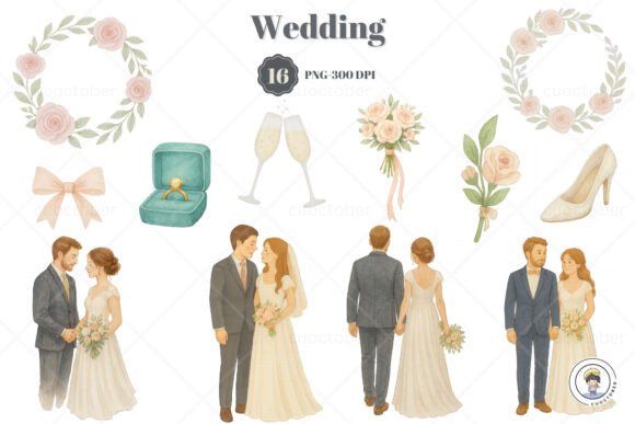 Enchanting Watercolor Wedding Designs for Modern Creatives