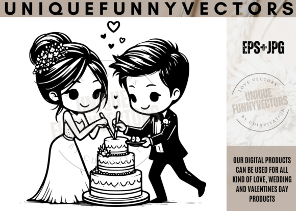 Love and Wedding SVG Vectors 434: Infusing Charm into Your Designs