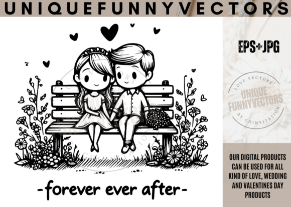 Love and Wedding SVG Vectors: Charming Characters for Every Occasion
