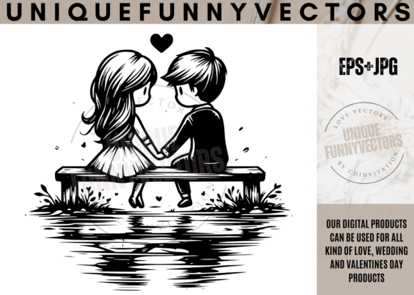 Wedding Couple Svg and Stick Vectors 377: Capturing Love in Design